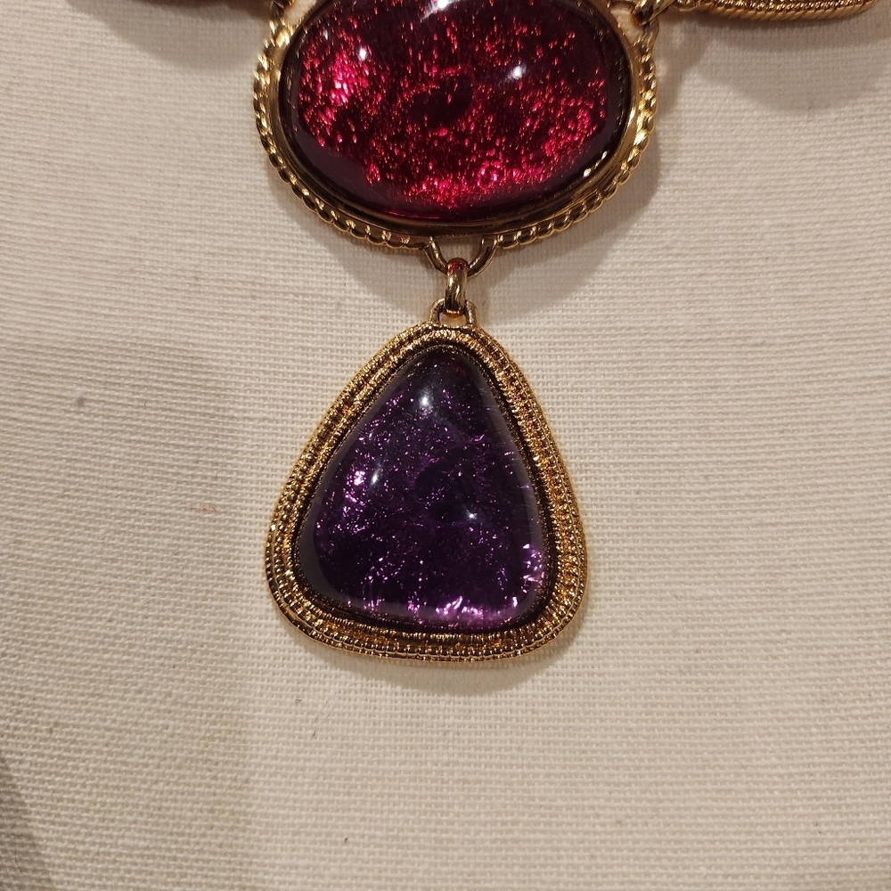 - Vtg Kjl Avon Caprianti Collection Necklace Kjl … - image 3